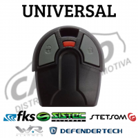 Controle Fiat Universal FKS / SISTEC / DEFENDERTECH / OUTROS - PRETO
