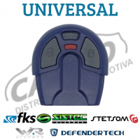 Controle Fiat Universal FKS / SISTEC / DEFENDERTECH / OUTROS - AZUL