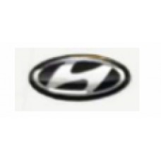 Emblema de Resina Hyundai Oval P/ Chave Canivete Original (min. 10 pçs)