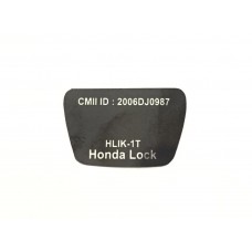 Adesivo de Honda P/ Telecomando